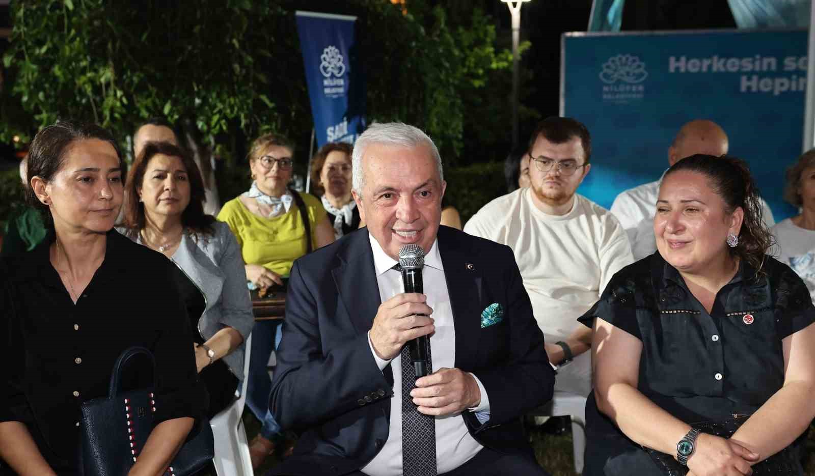 Şadi Başkan’la Akşam Çayı" buluşmaları Odunluk’ta başladı