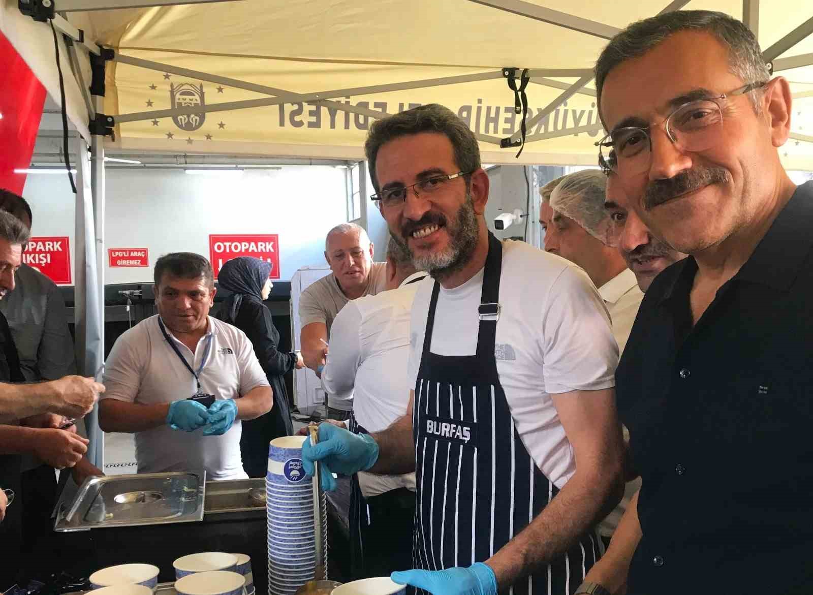Aşure ikramları Gürsu’da devam etti