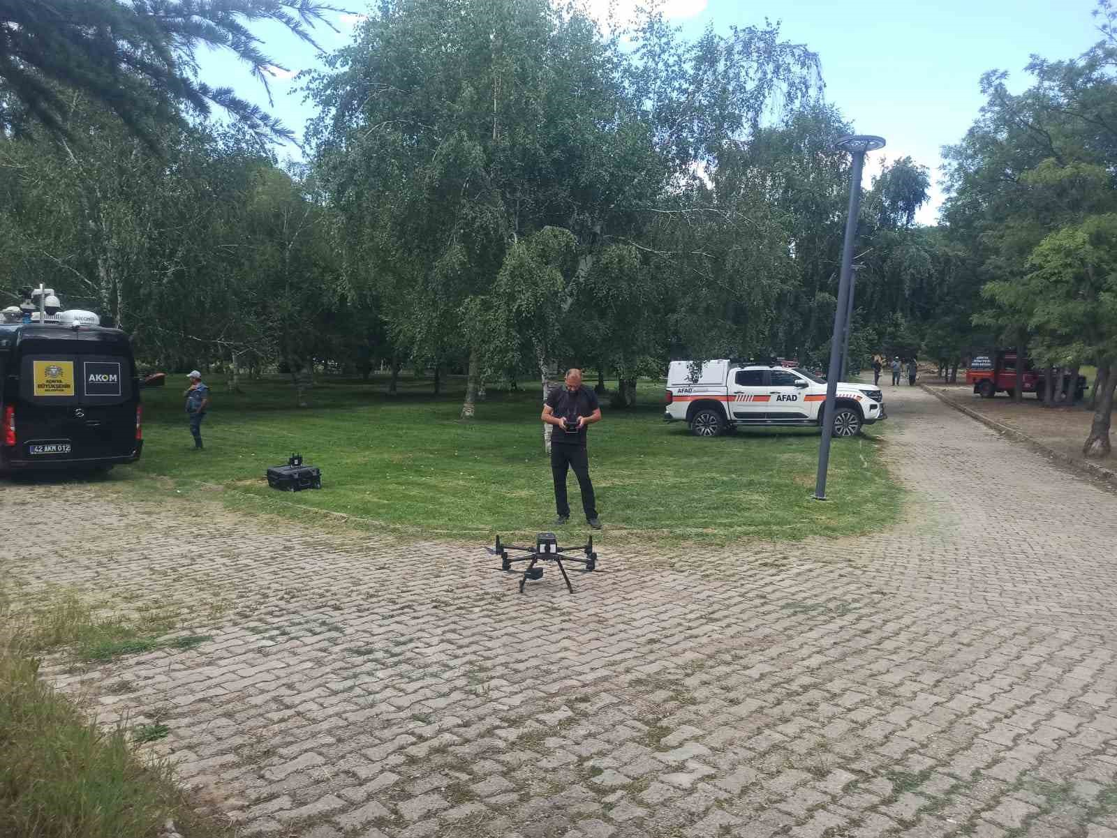 Konya’da kayıp kadın için arama çalışması başlatıldı