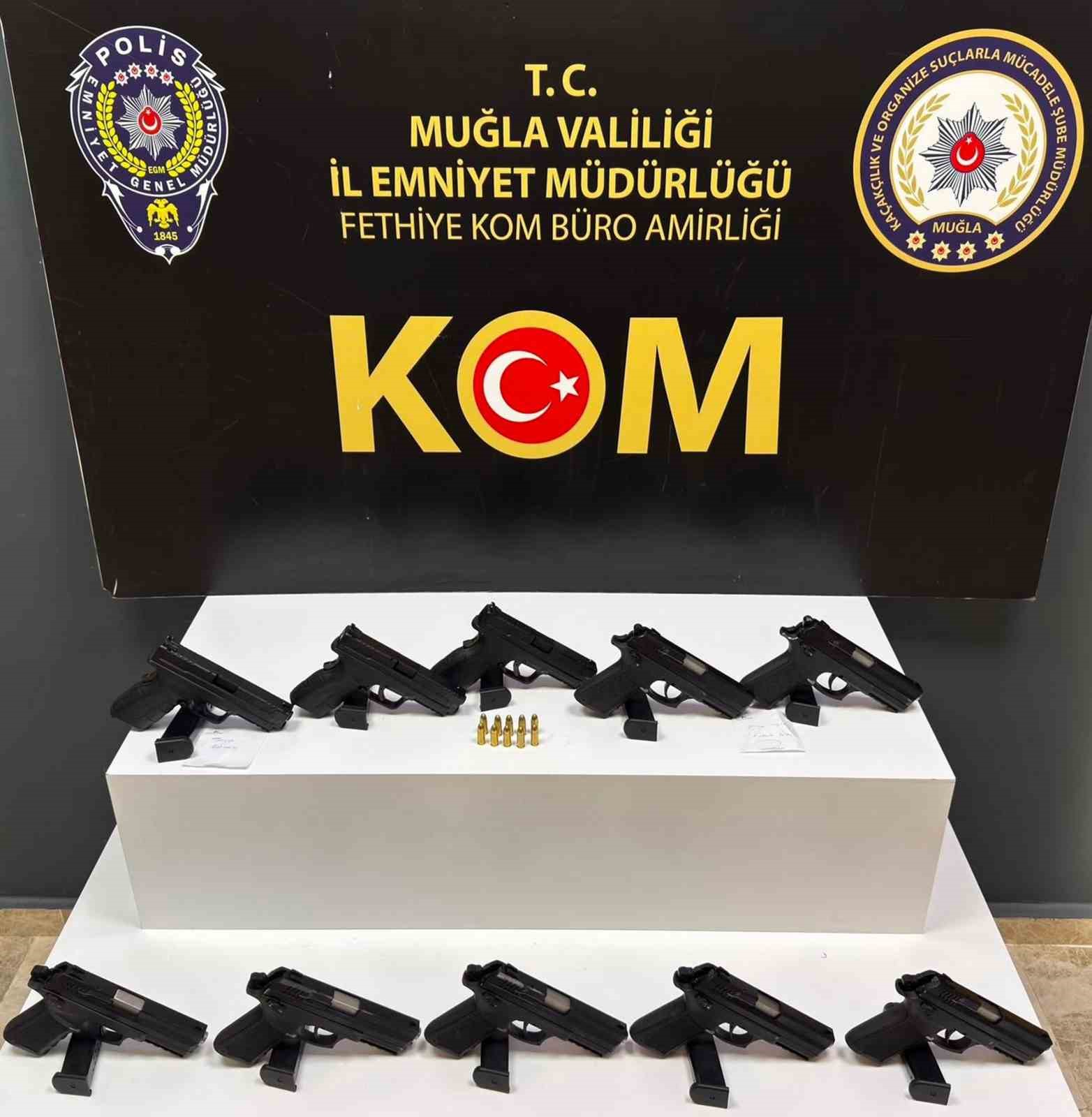 Muğla’da Haziran ayında 3 bölgesel suç örgütü çökertildi