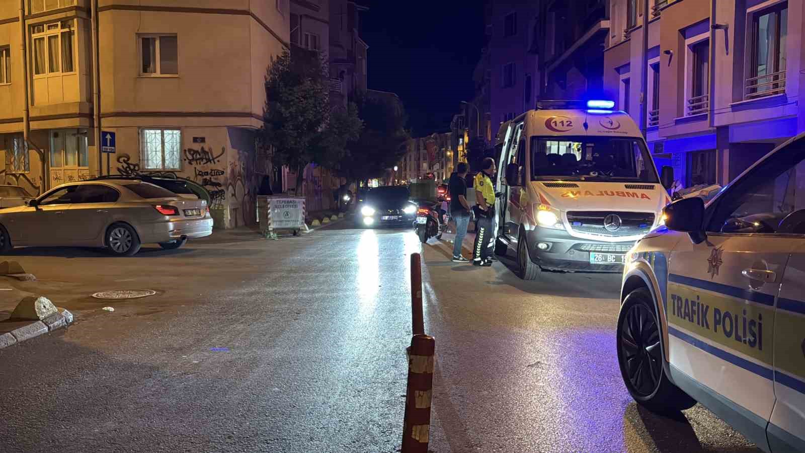 Eskişehir’de motosiklet otomobile çarptı: 1 yaralı