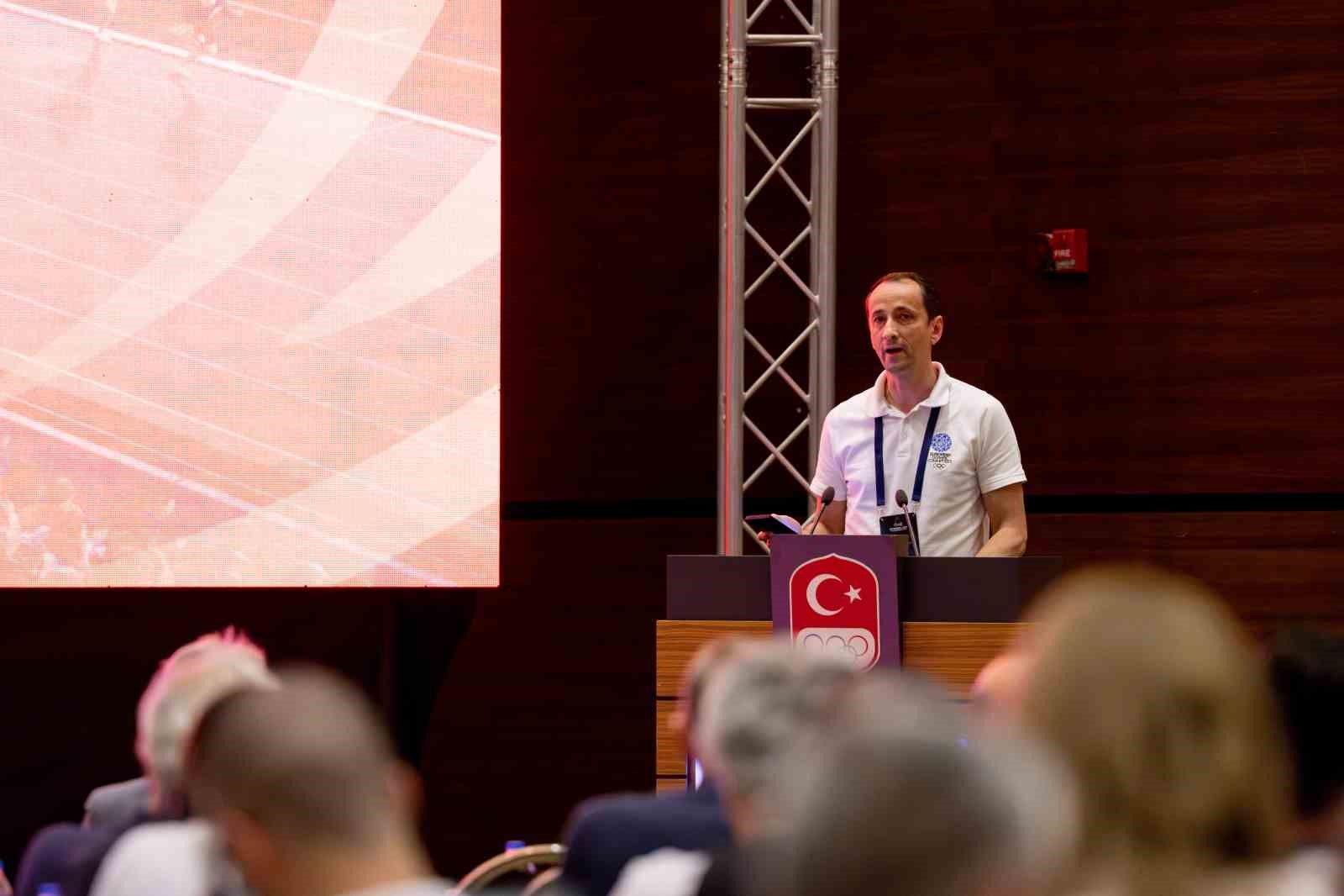 İstanbul 2027 Avrupa Oyunları Kafile Başkanları Toplantısı İstanbul’da düzenlendi