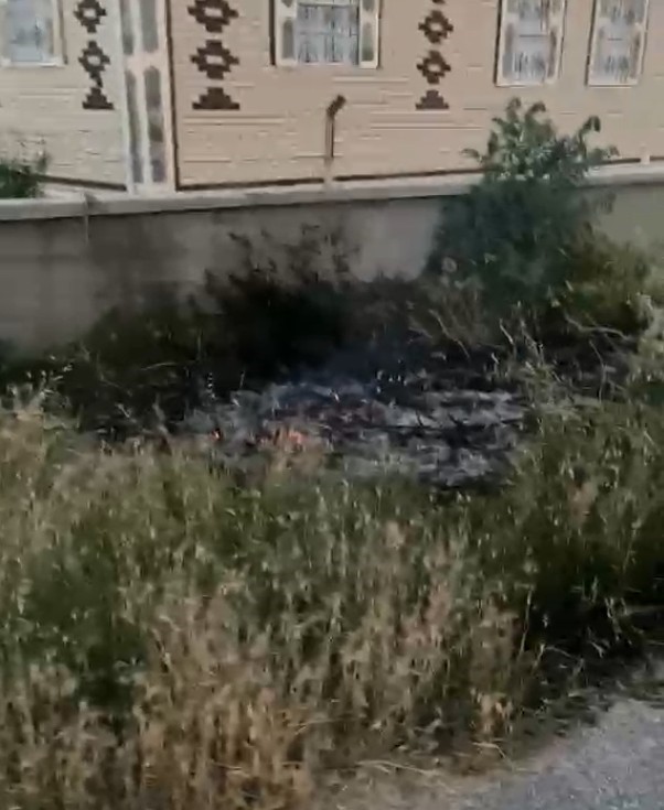 Kulu’da peş peşe iki yangın: Önce otlar, sonra elektrikli motosiklet yandı