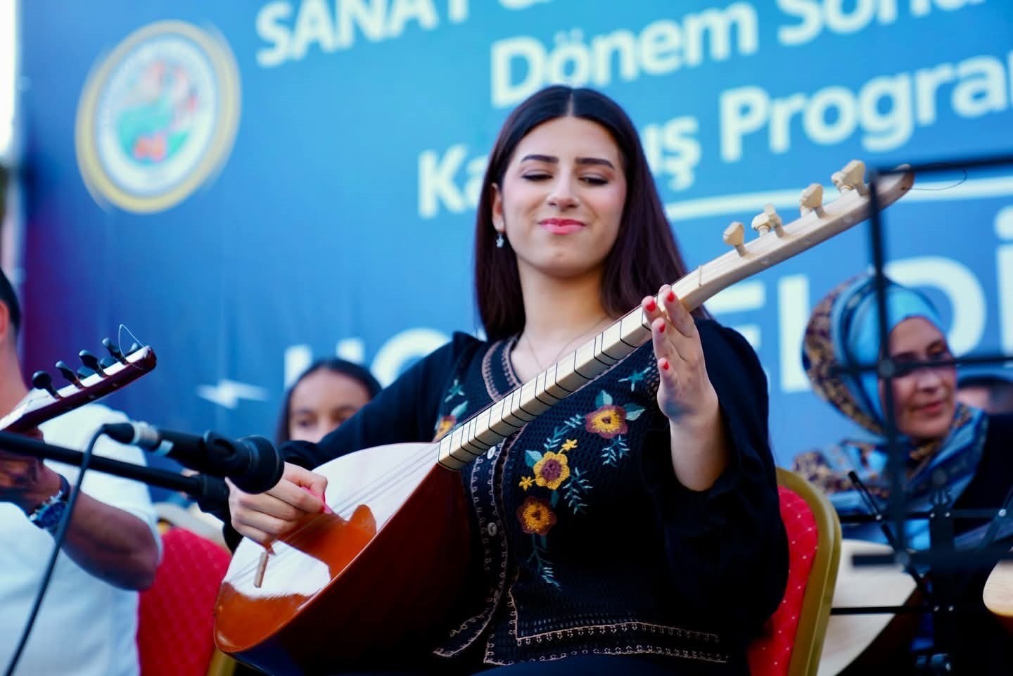 Darende Belediyesi Sanat ve Eğitim Atölyesi’nde dönem sonu heyecanı