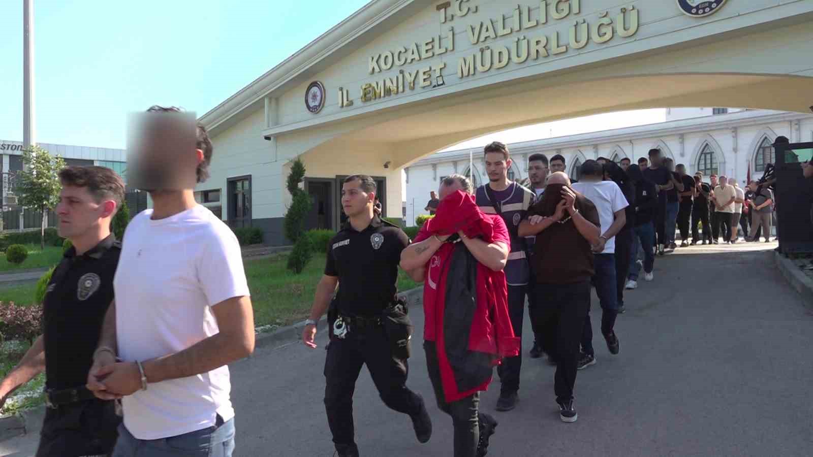 6,6 milyar liralık para trafiğinin 119 şüphelisi adliyeye sevk edildi