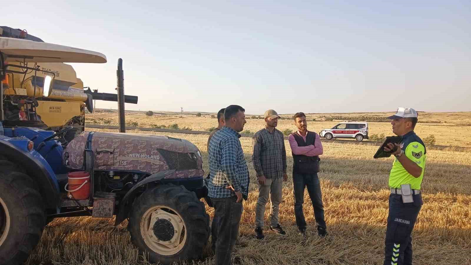 Kilis’te traktör ve tarım araçlarına trafik denetimi