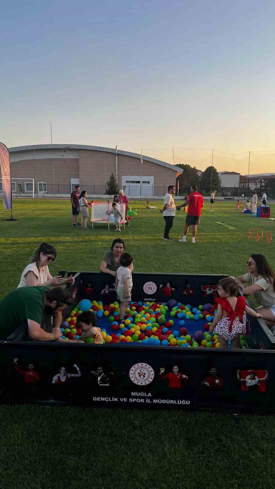 Muğla’da minik adımlar spora dönüşüyor