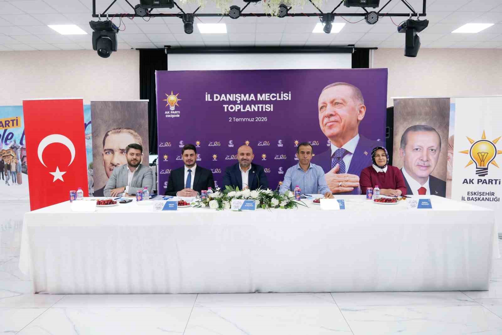 Eskişehir’de AK Parti Daraltılmış İl Danışma Meclisi Toplantısı yapıldı