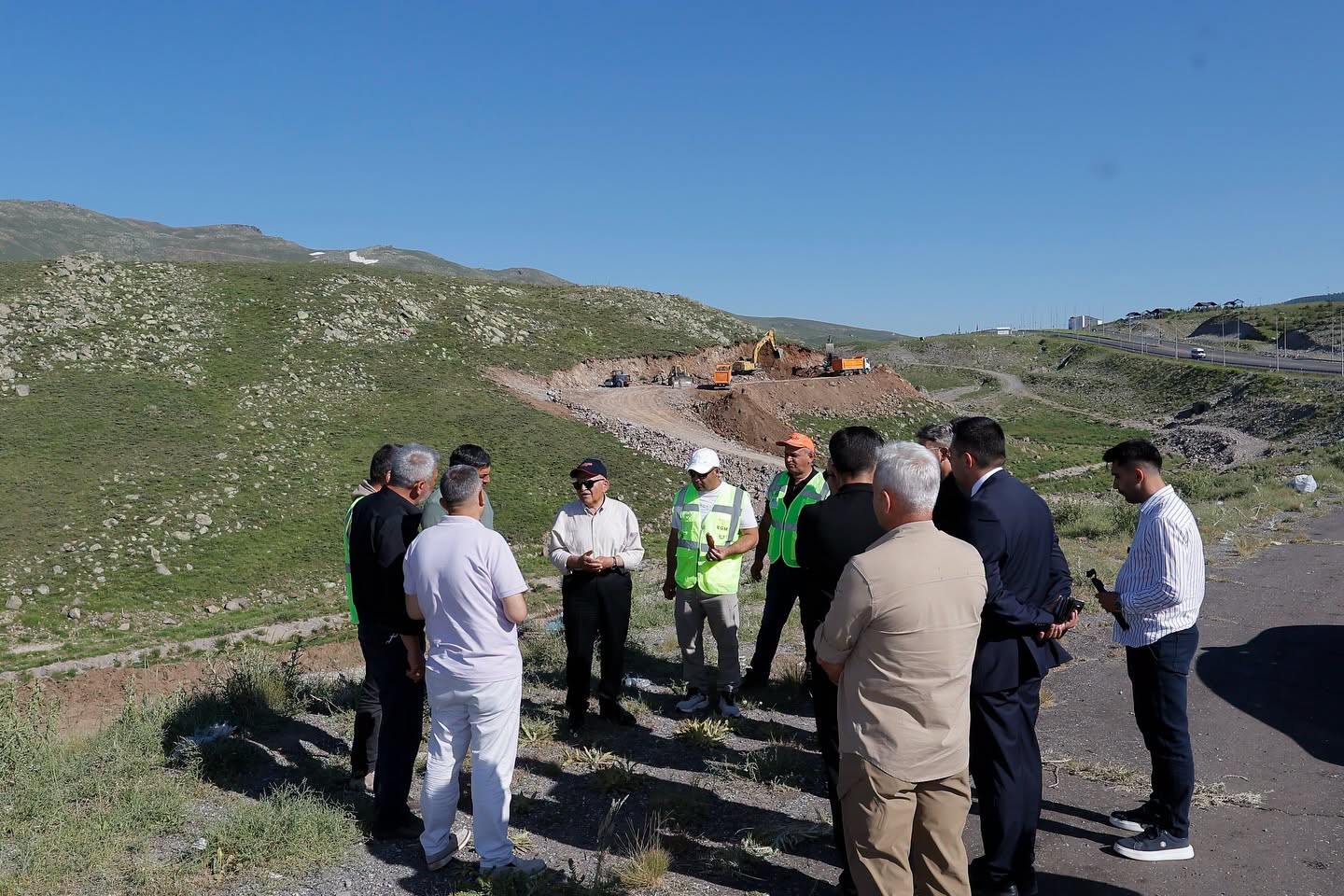 Başkan Büyükkılıç, Erciyes’e nefes olacak alternatif yol çalışmalarını inceledi