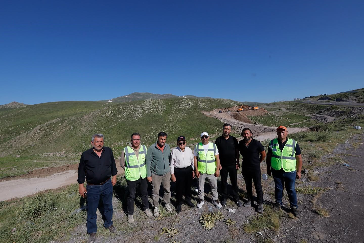 Başkan Büyükkılıç, Erciyes’e nefes olacak alternatif yol çalışmalarını inceledi