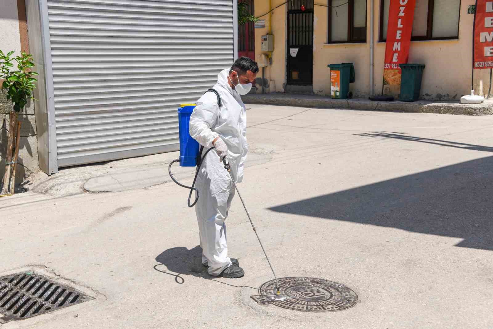 Osmangazi Belediyesi’nden haşereye karşı anında müdahale
