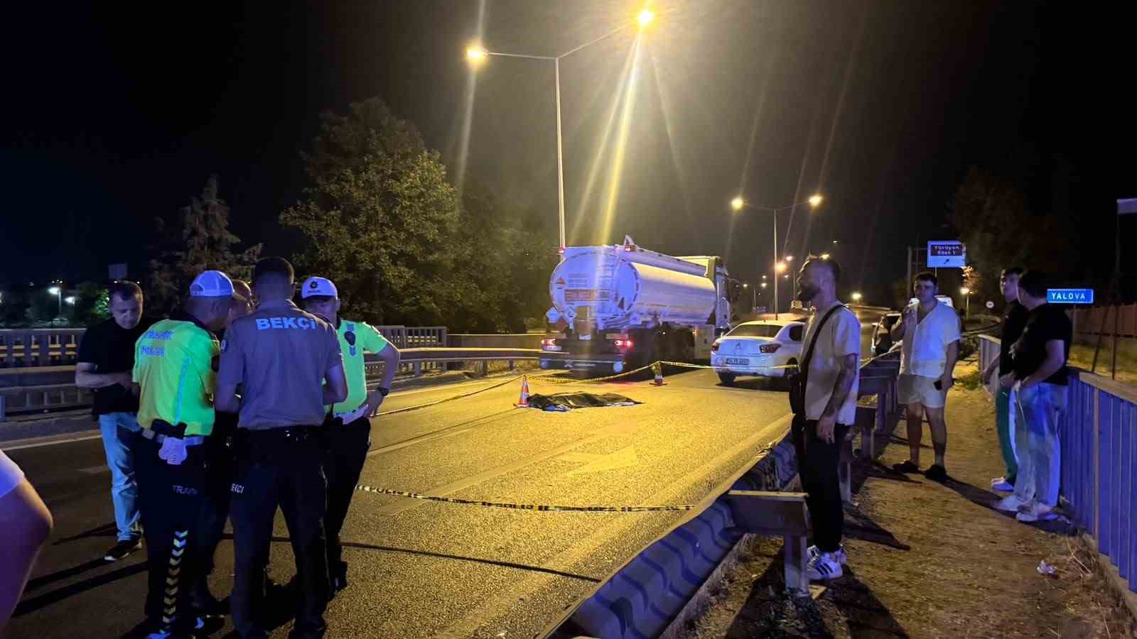 Yalova’da otomobilin çarptığı yaya hayatını kaybetti