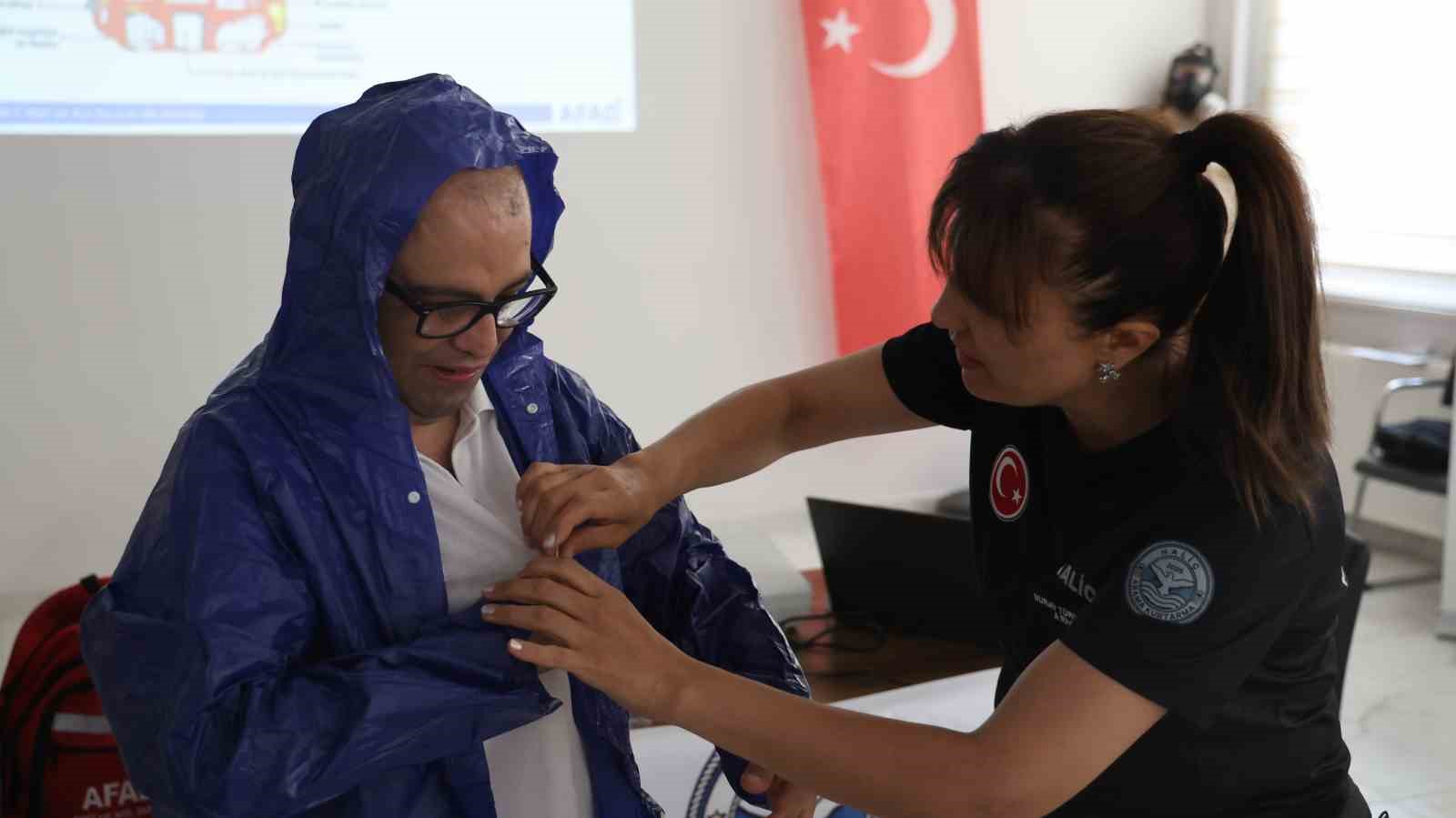 AFAD’dan özel bireylere afet eğitimi