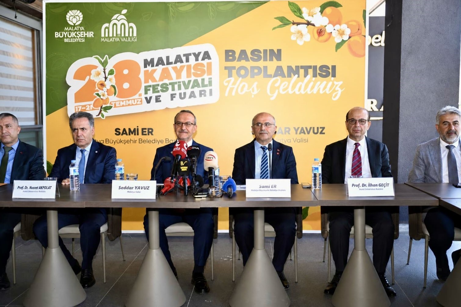 Malatya, 28. Uluslararası Kayısı Festivali’ne hazırlanıyor