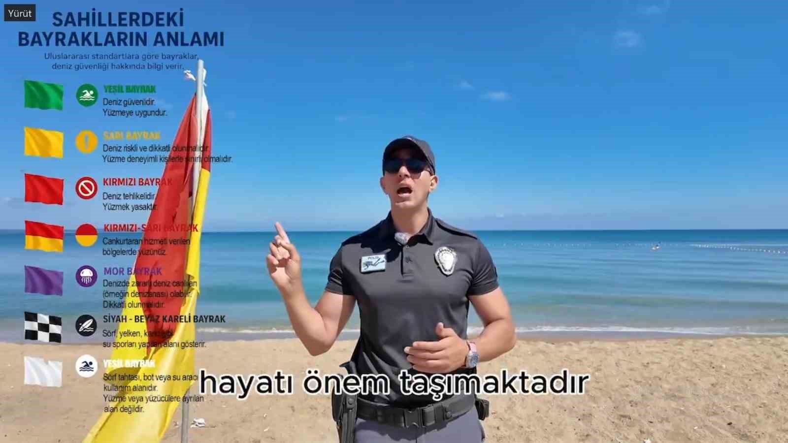 Sinop’ta boğulmalara karşı hayat kurtaran uyarılar