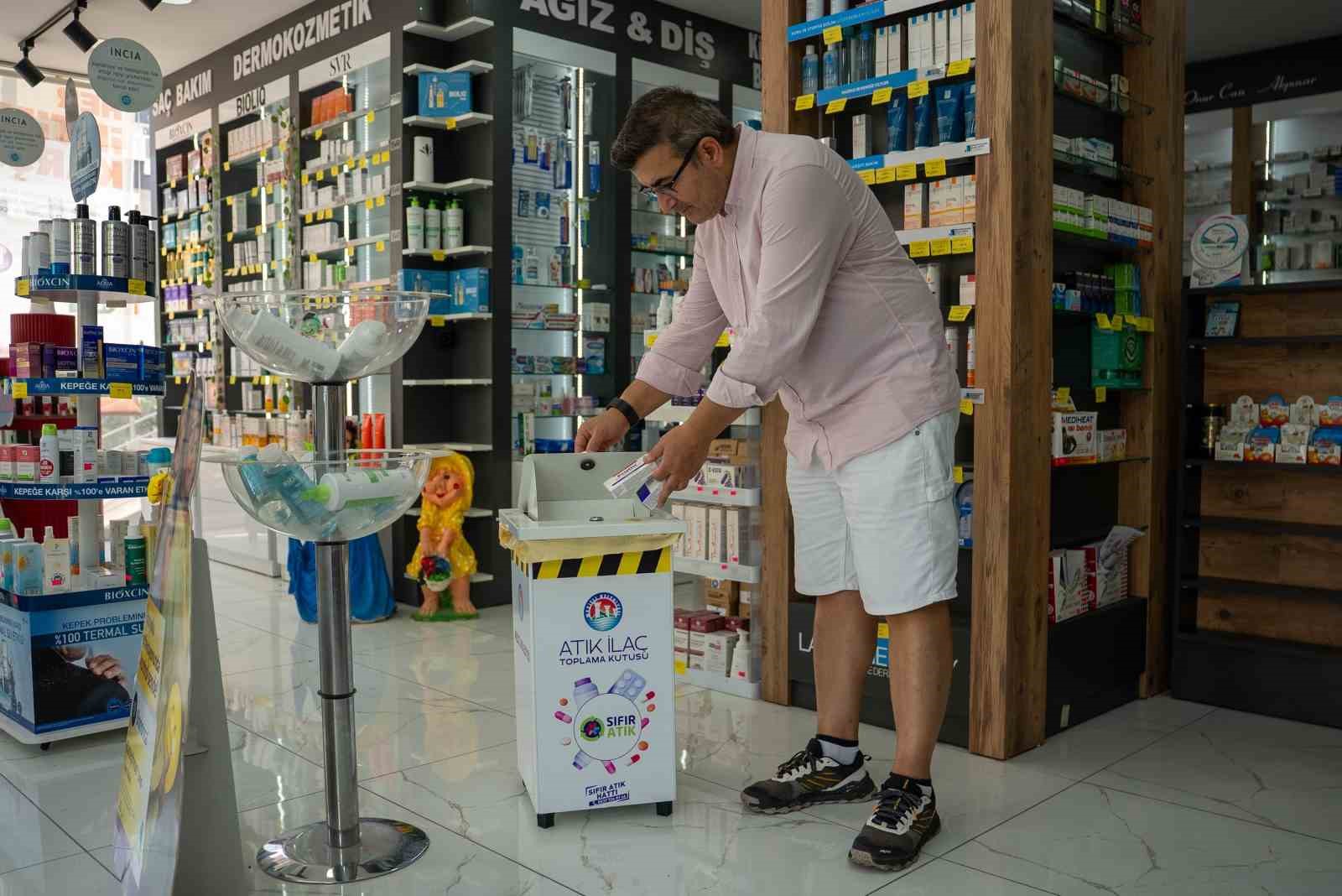 Mezitli’de atık ilaçlar için örnek uygulama