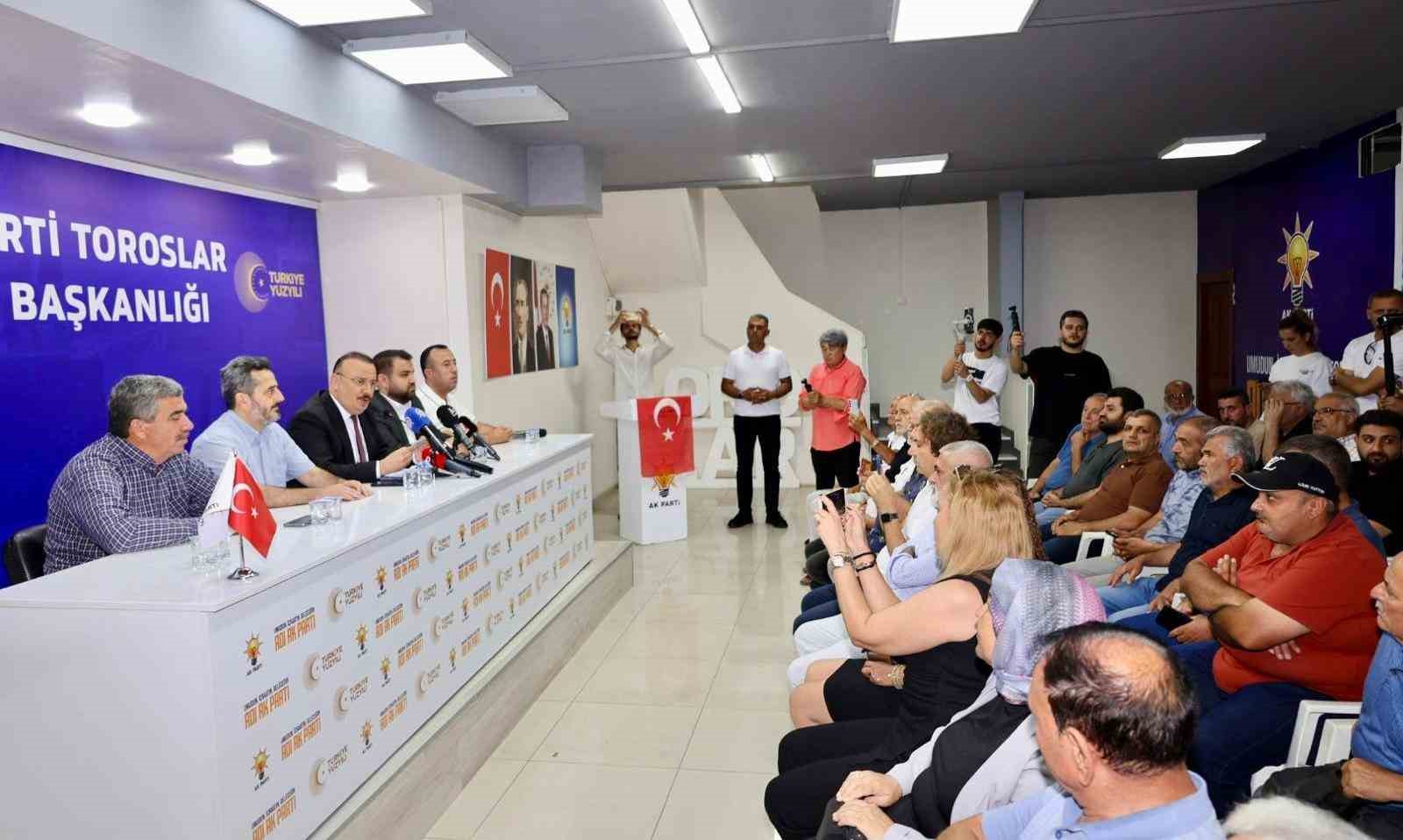 AK Parti’li Çokkeser: "Toroslar Meclisinde yaşananlar demokrasi adına kara lekedir"