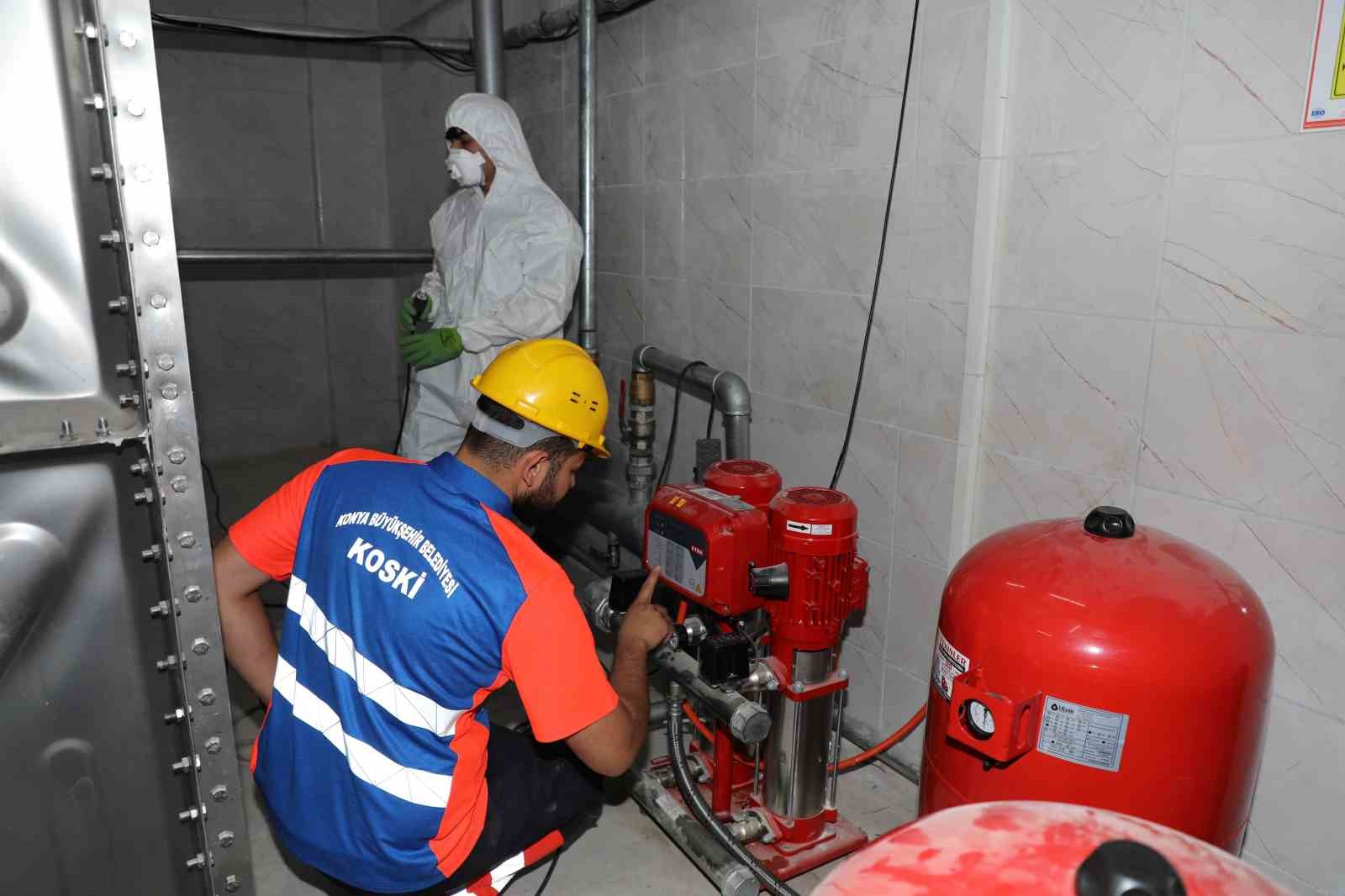KOSKİ’den uyarı: Hastalık riski oluşmaması için su depoları düzenli temizlenmeli