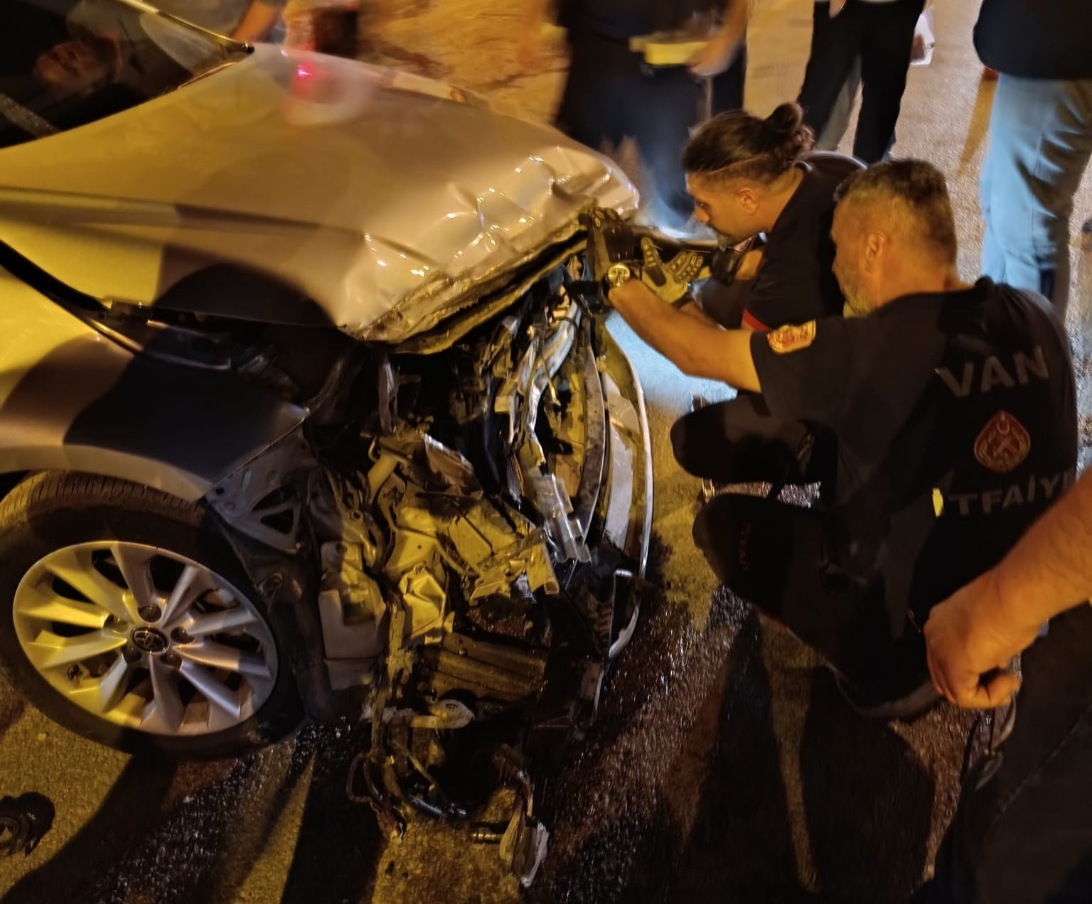 Van’da trafik kazası: 1 yaralı