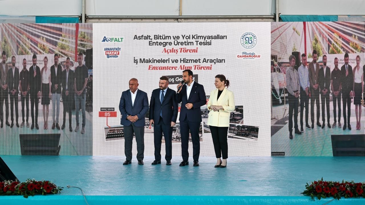 İflas eden İSFALT’a karşı AK Partili Arnavutköy Belediyesi’nden büyük hamle: ARFALT hizmete açıldı