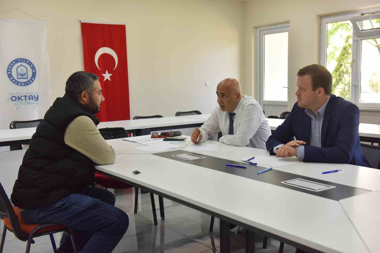 Yıldırım belediyesi’nden istihdama güçlü destek