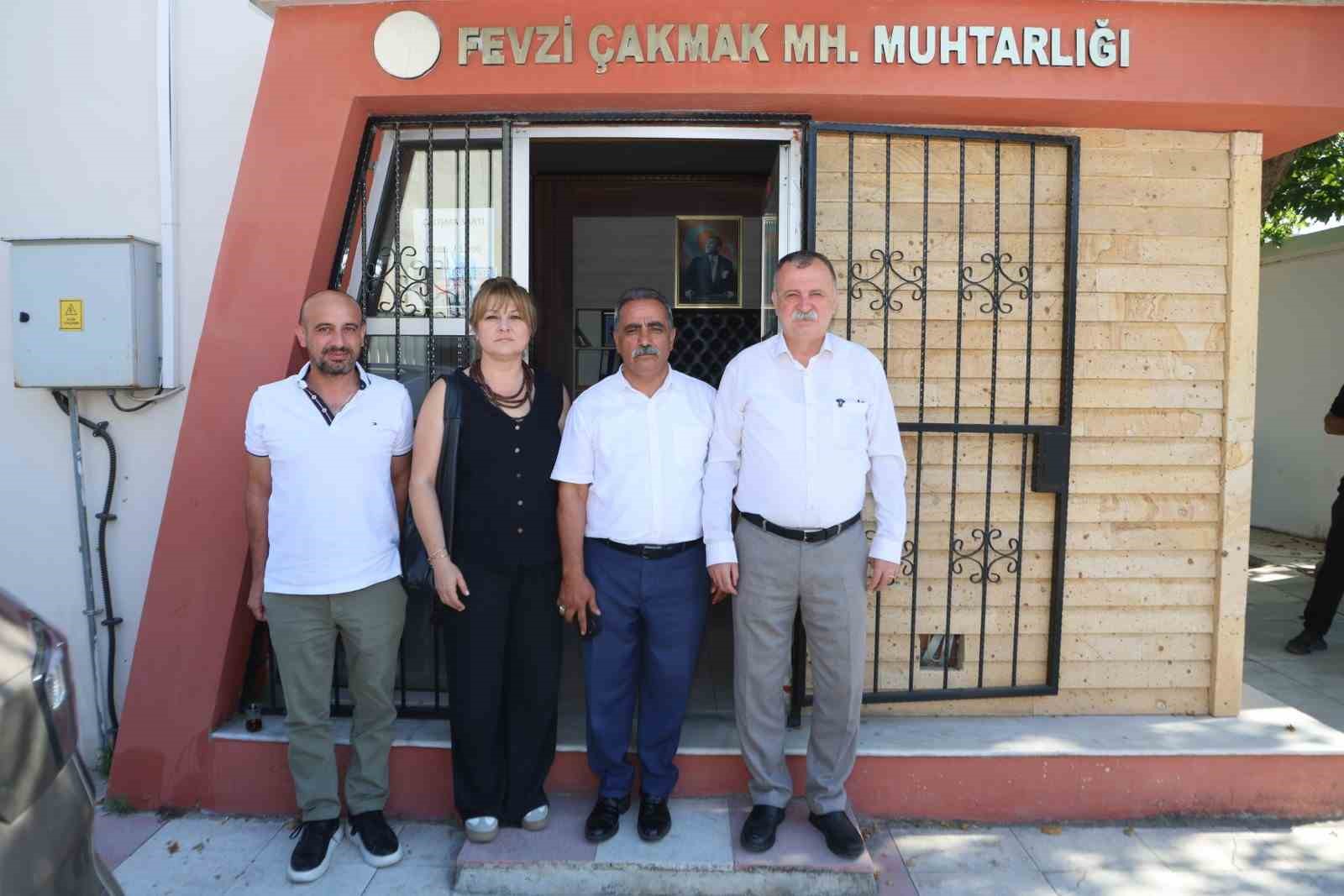 Başkan Balaban’dan mahalle mesaisi