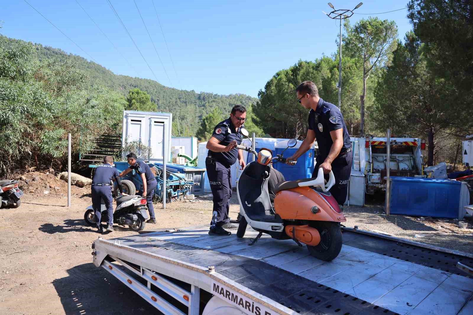 Marmaris’te hurda temizliği başladı