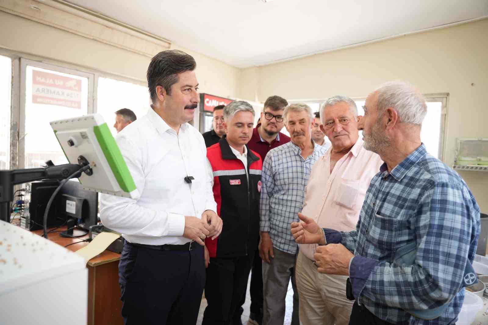 Yenişehir’de buğday alımları başladı: Başkan Ercan Özel’den üreti̇ciye tam destek