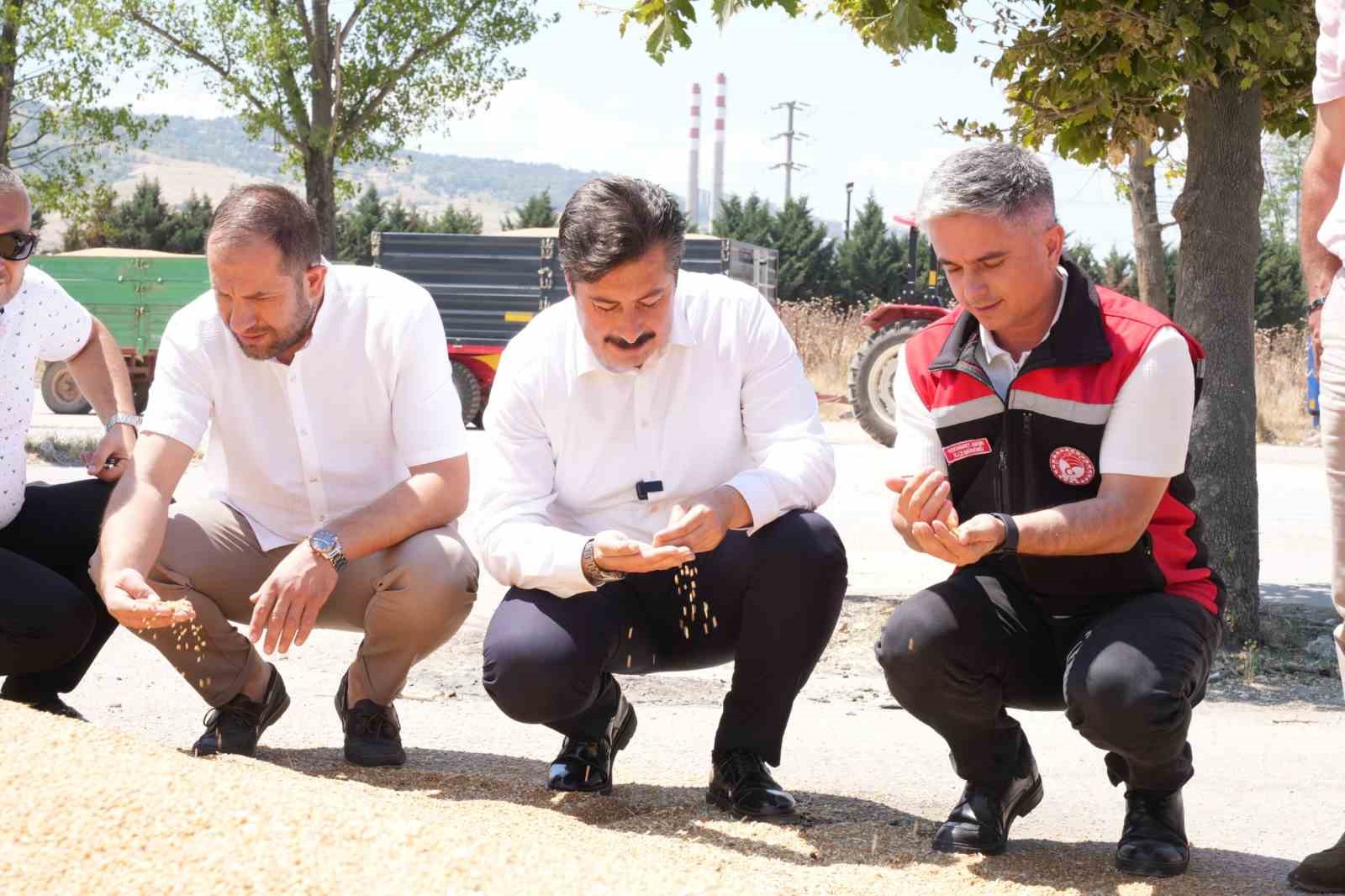 Yenişehir’de buğday alımları başladı: Başkan Ercan Özel’den üreti̇ciye tam destek