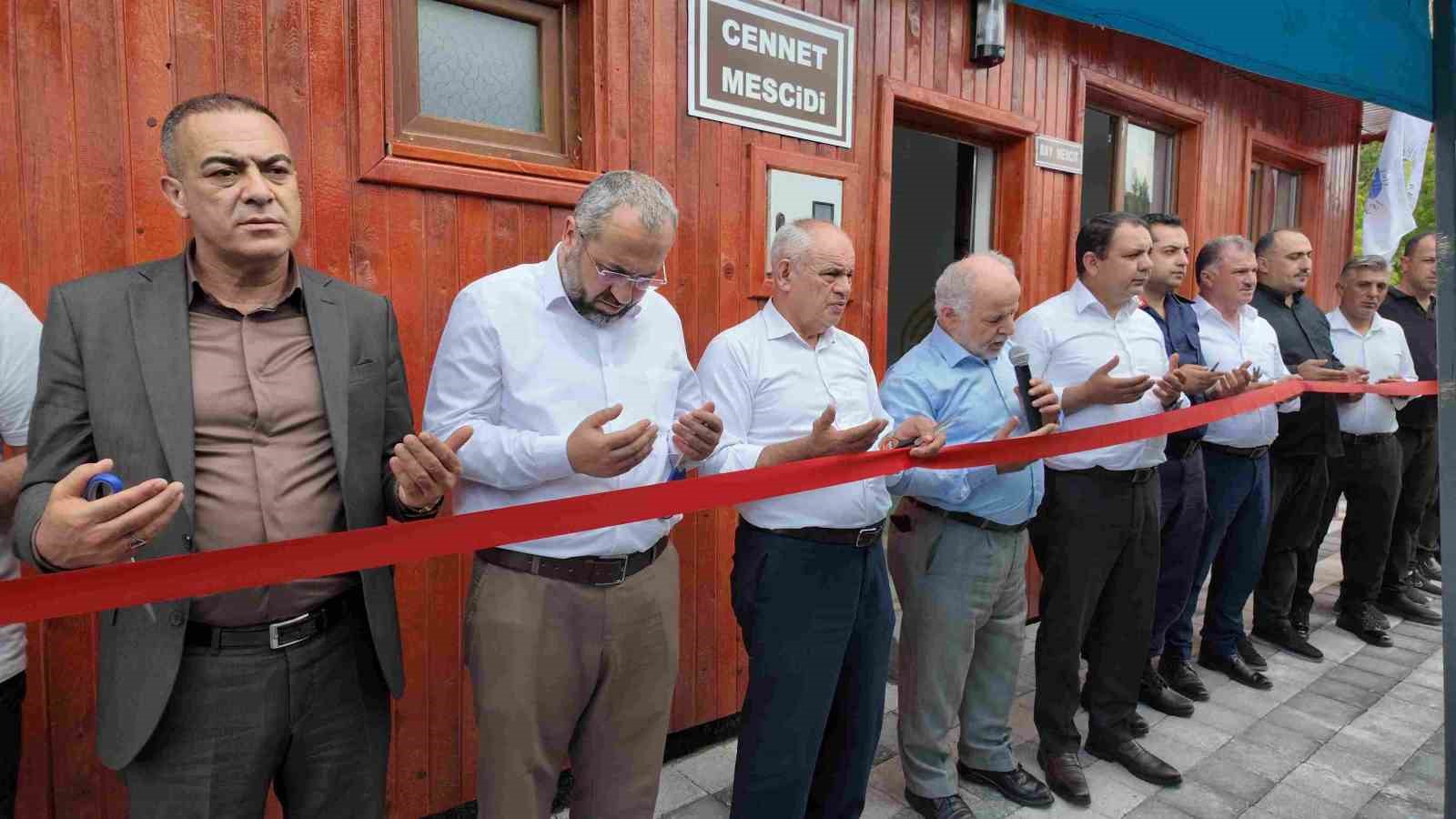 Büyükpınar Mesire Alanı Cennet Mescidi ibadete açıldı