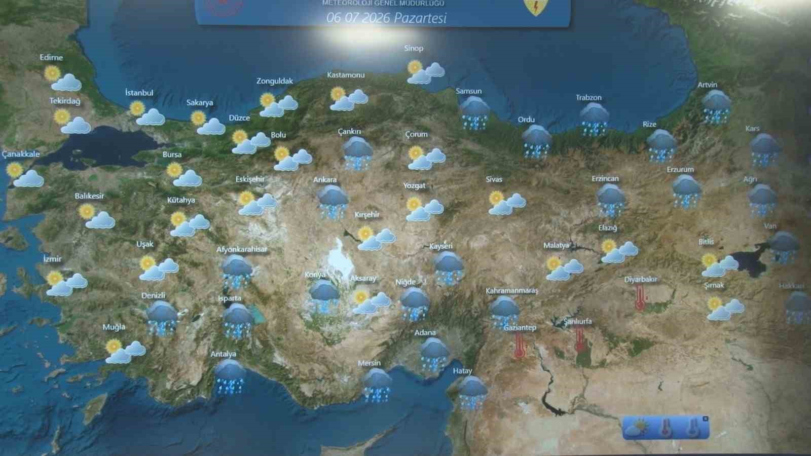 NATO Zirvesi’ne hazırlanan Ankara’da hava sıcaklığı mevsim normallerinde seyredecek
