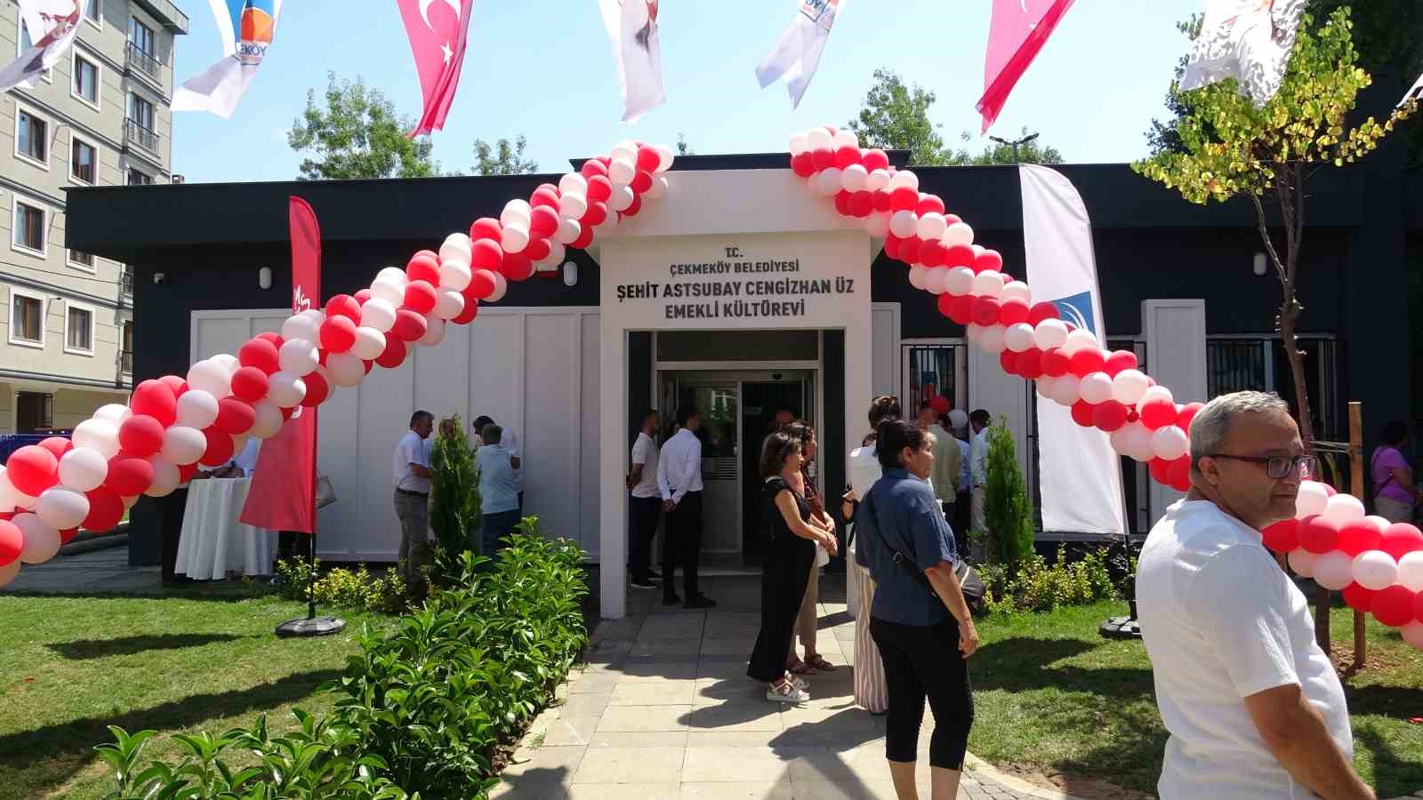 Çekmeköy’ün ikinci Emekli Kültürevi kapılarını açtı