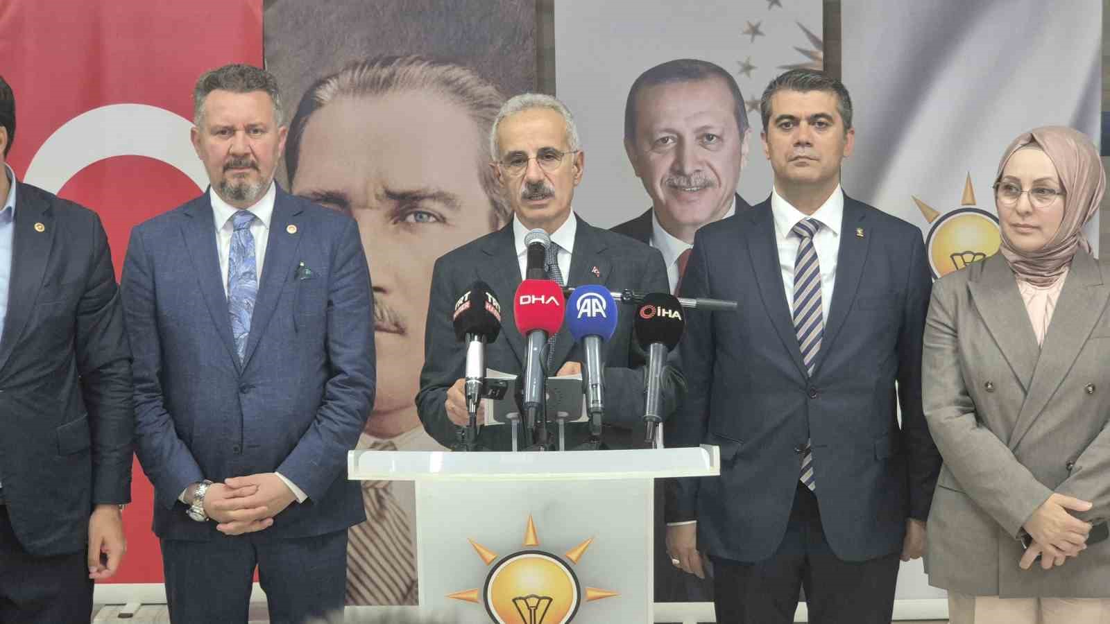 Bakan Uraloğlu: 