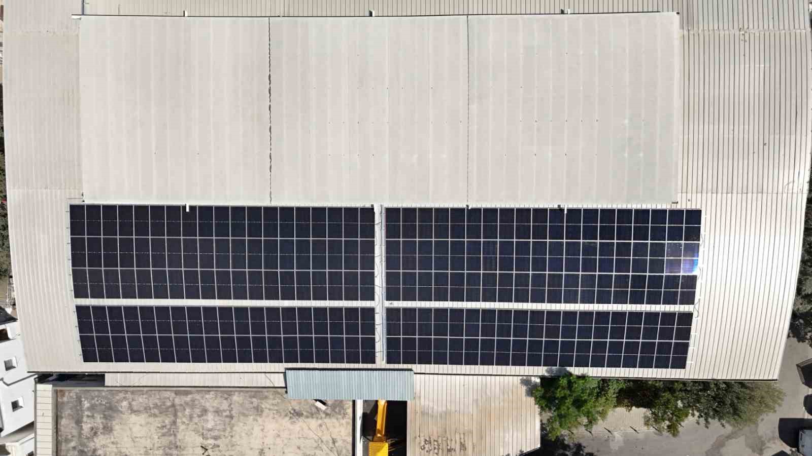 Bodrum Belediyesi, güneşten 106 bin 500 kwh temiz enerji üretti