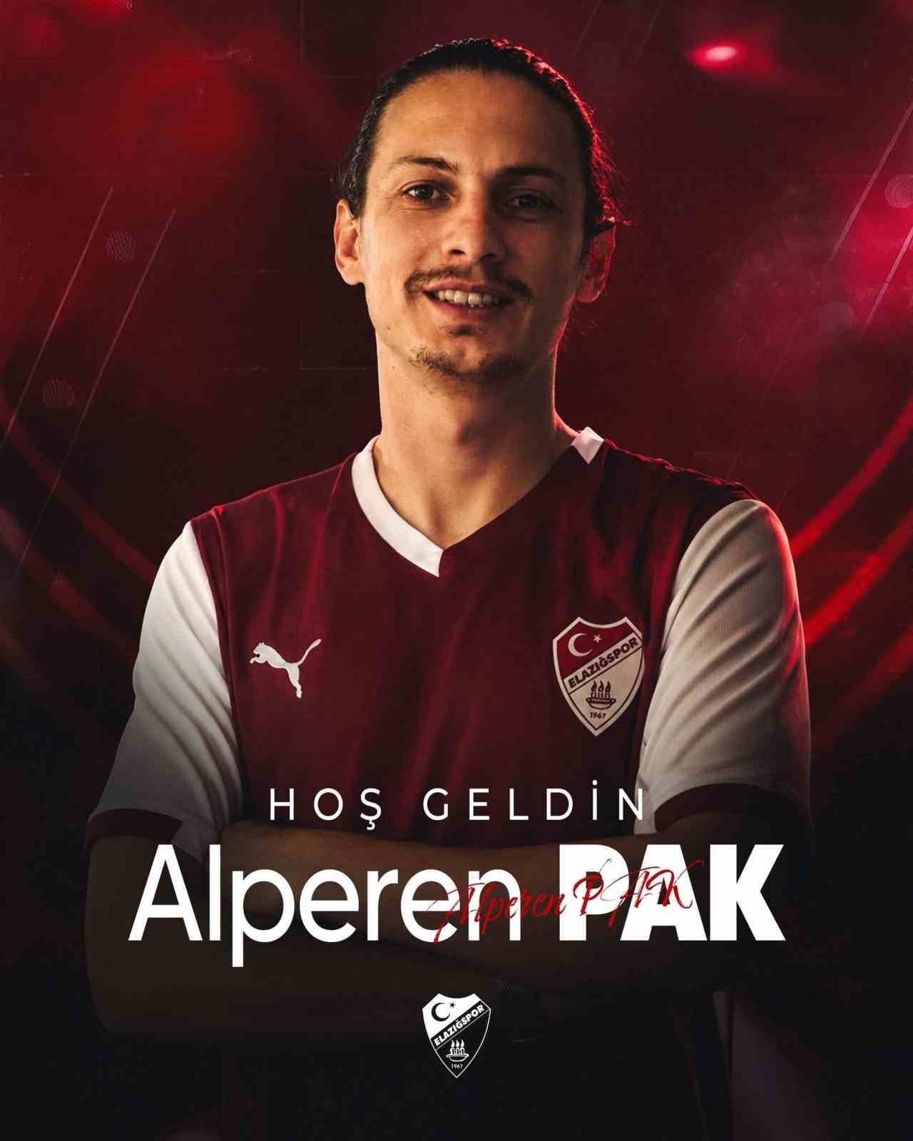 Alperen Pak, resmen Elazığspor’da