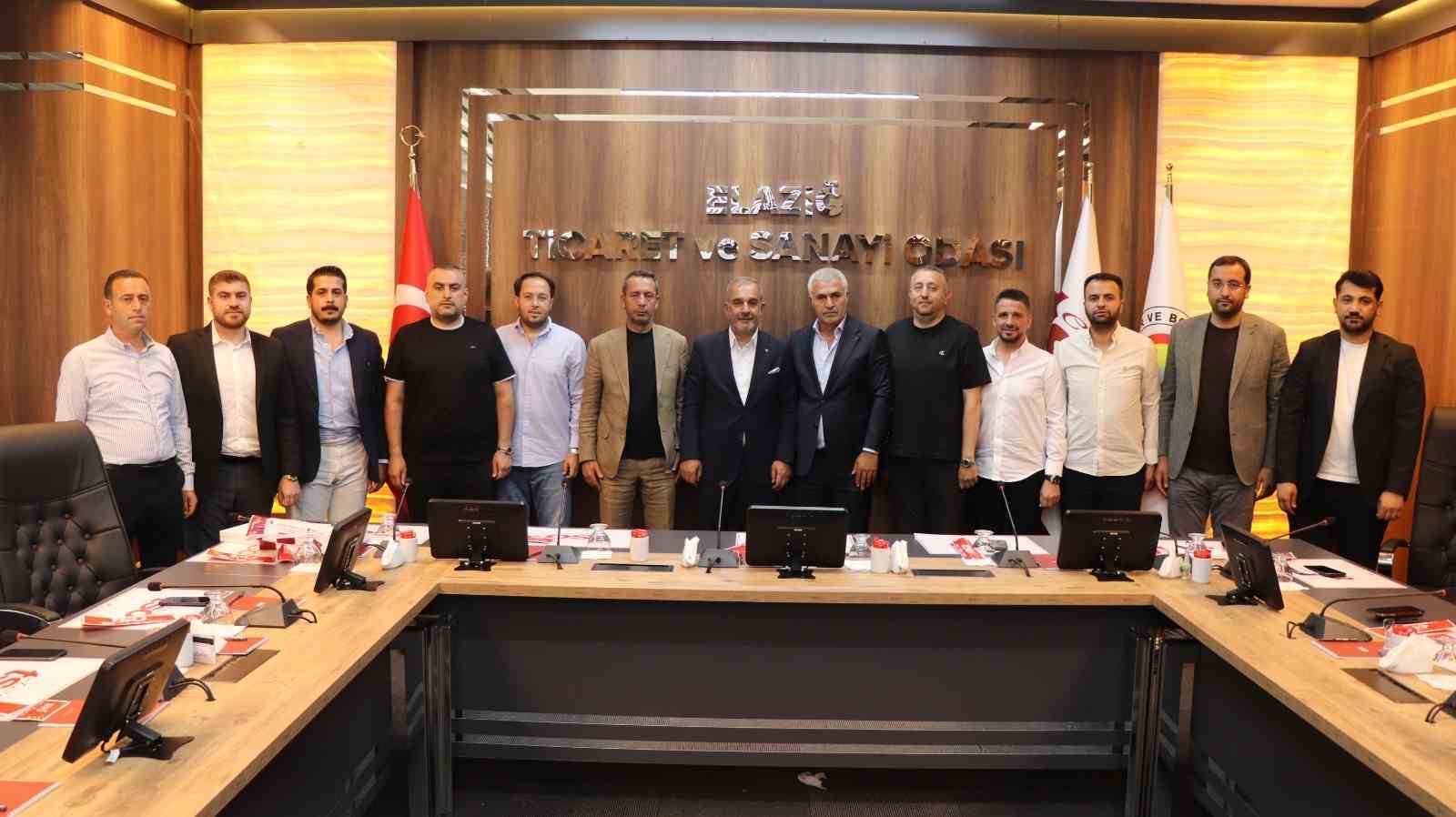 Elazığ TSO Başkanı Alan,  "Elazığspor, kırmızı çizgimizdir"