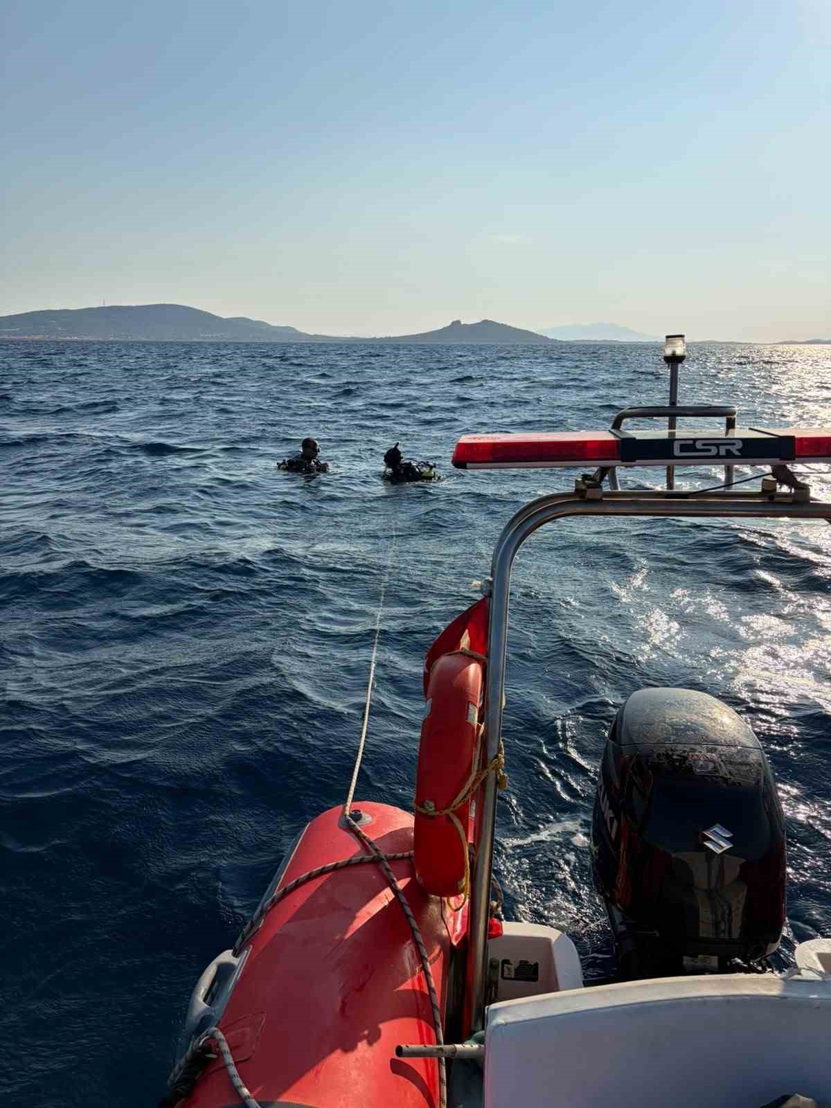 Ayvalık’ta tekne turunda kaybolan gencin cansız bedenine ulaşıldı