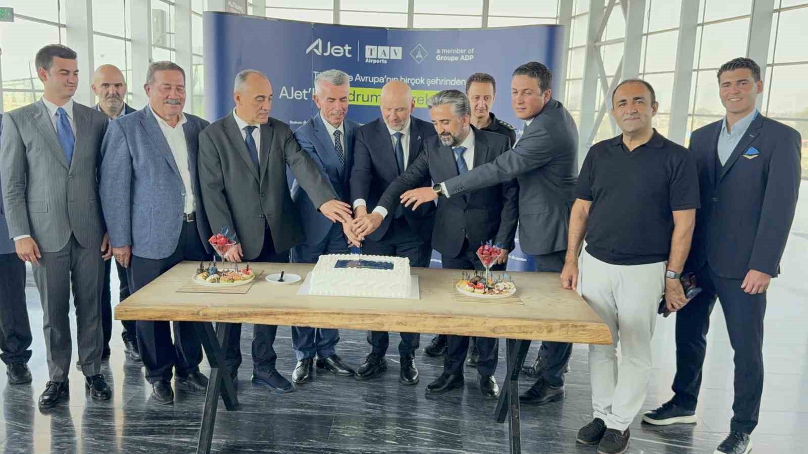 Ajet, Milas-Bodrum Havalimanı’ndan Avrupa’ya direkt seferlere başladı