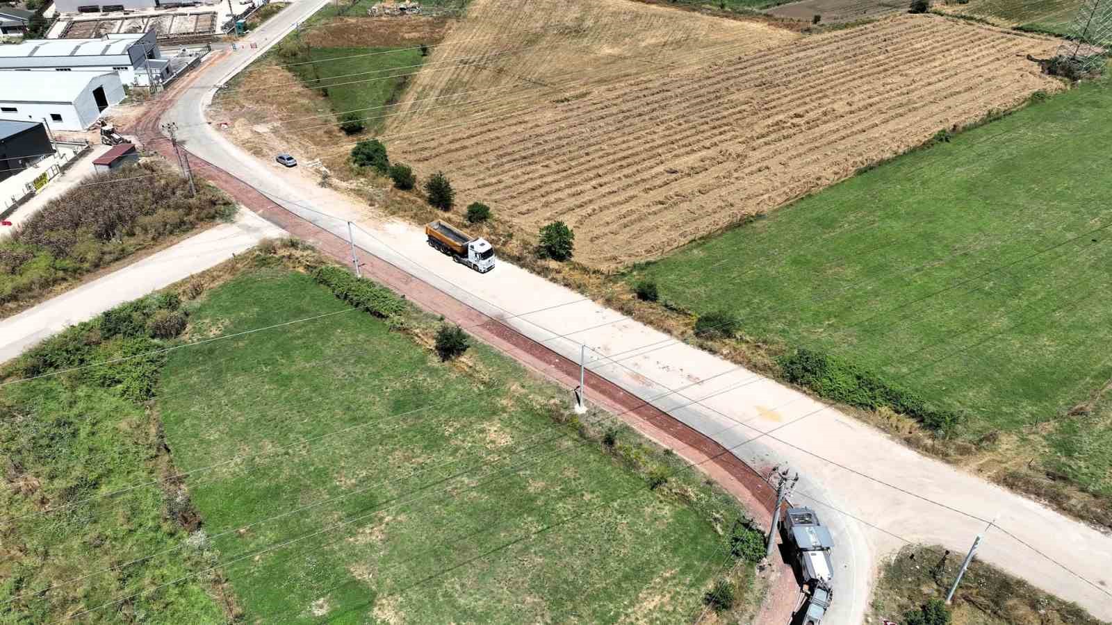 Uzunbey’in ana ulaşım güzergahı yenileniyor