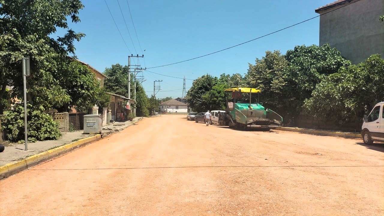 Uzunbey’in ana ulaşım güzergahı yenileniyor
