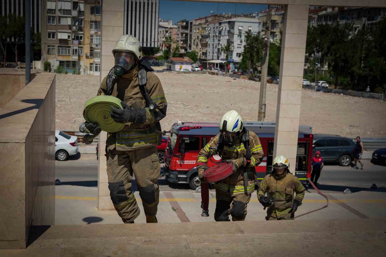 AASSM’de gerçeğini aratmayan tatbikat