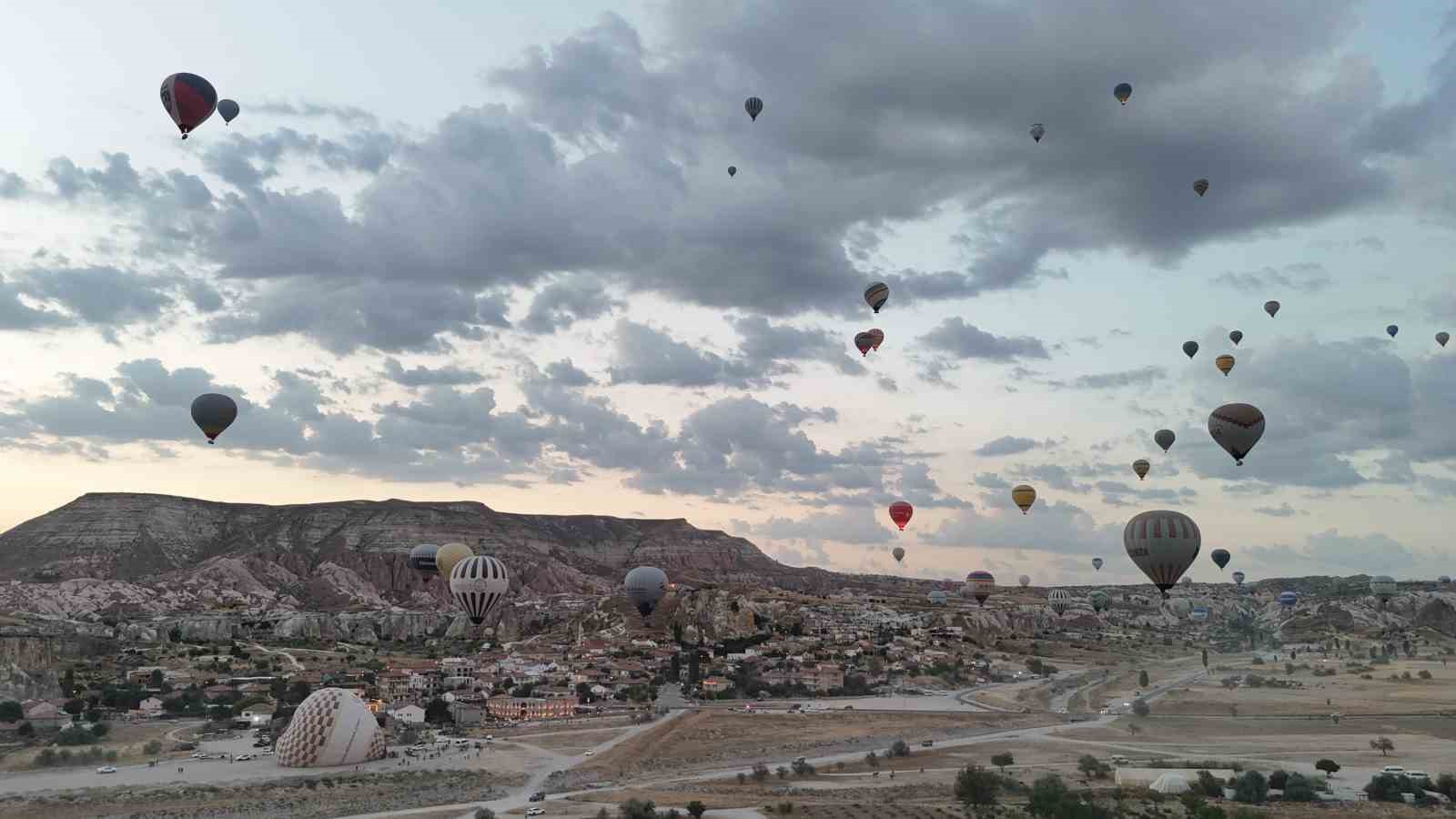 Balon turizminde yolcu sayısı Başkentin nüfusunu aştı