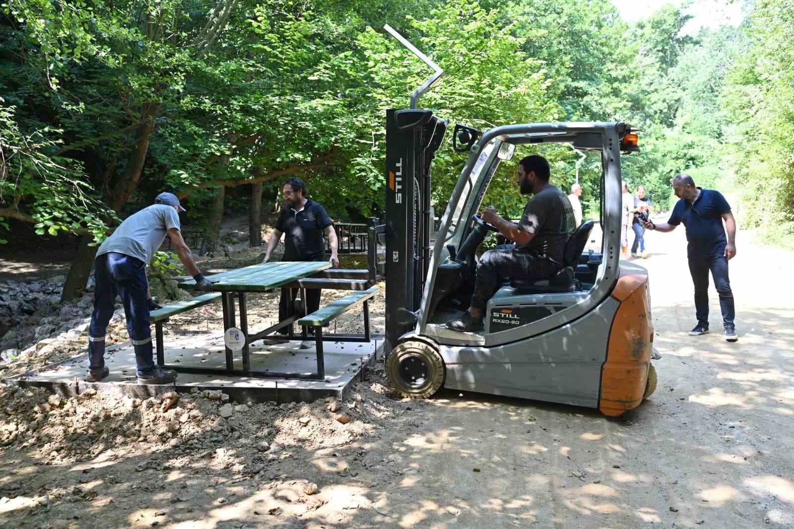Karacabey Belediyesi’nden Yeniköy Piknik Alanına kapsamlı dokunuş