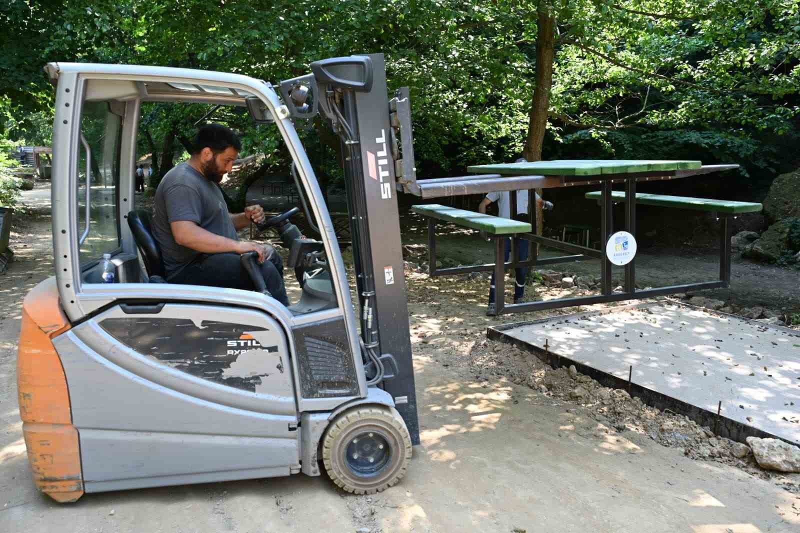 Karacabey Belediyesi’nden Yeniköy Piknik Alanına kapsamlı dokunuş
