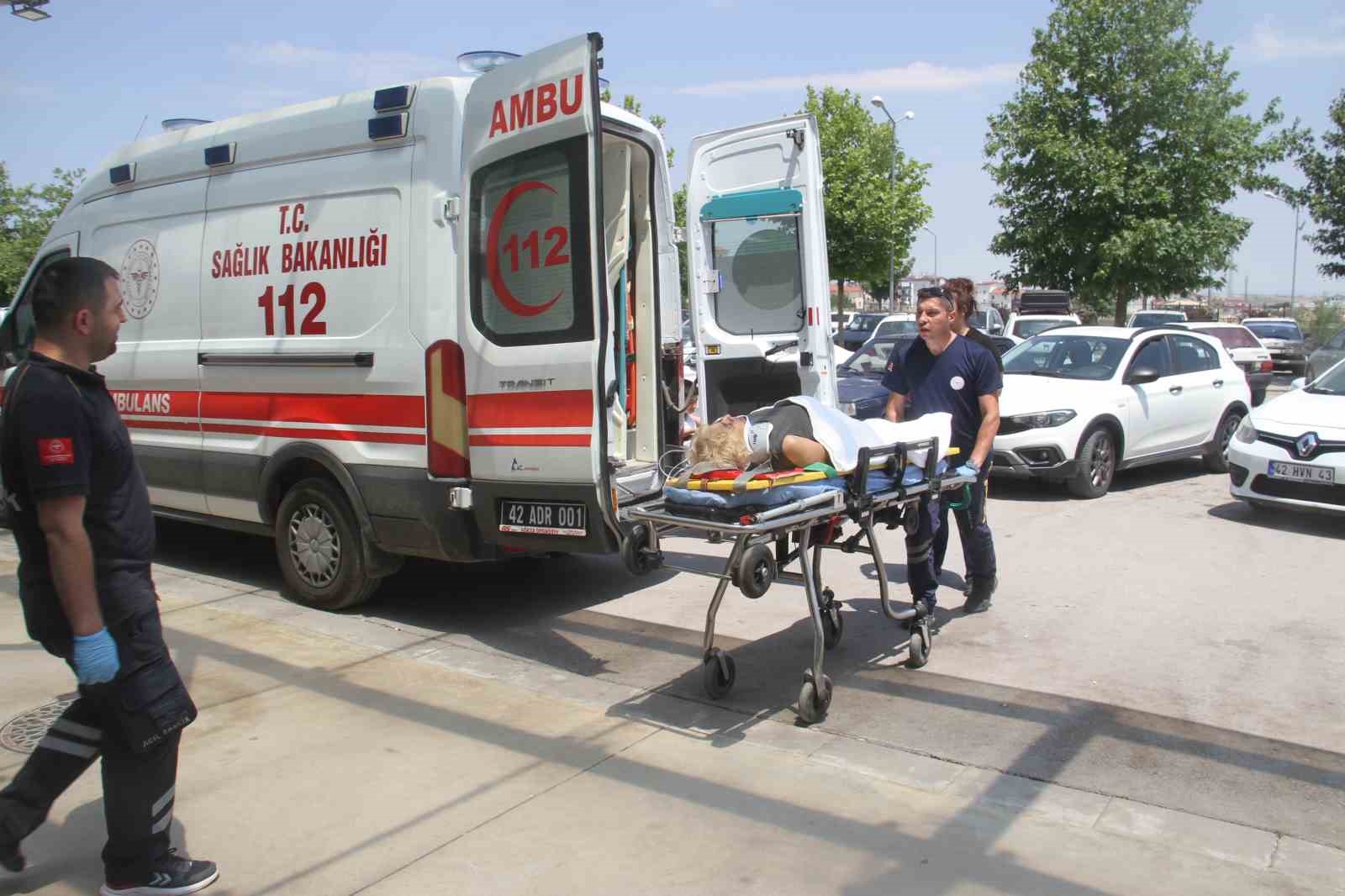 Konya’da otomobil şarampole savruldu: 5 yaralı