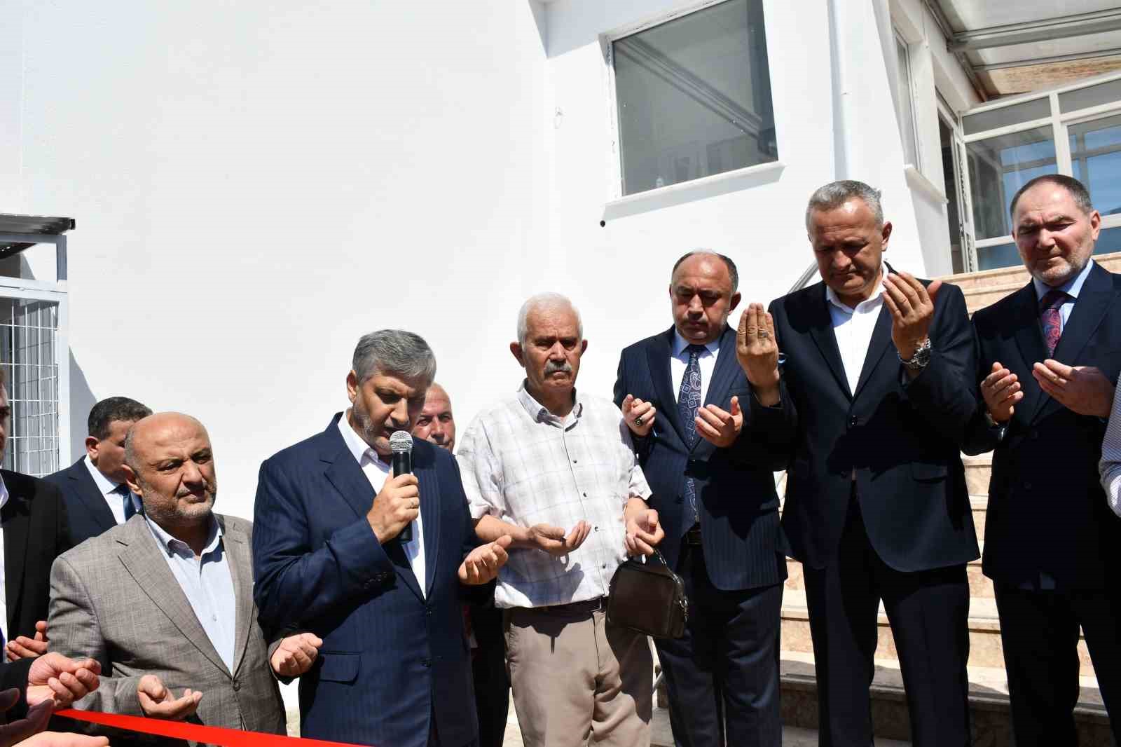 Vezirköprü İlçe Müftülüğü hizmet binası dualarla açıldı