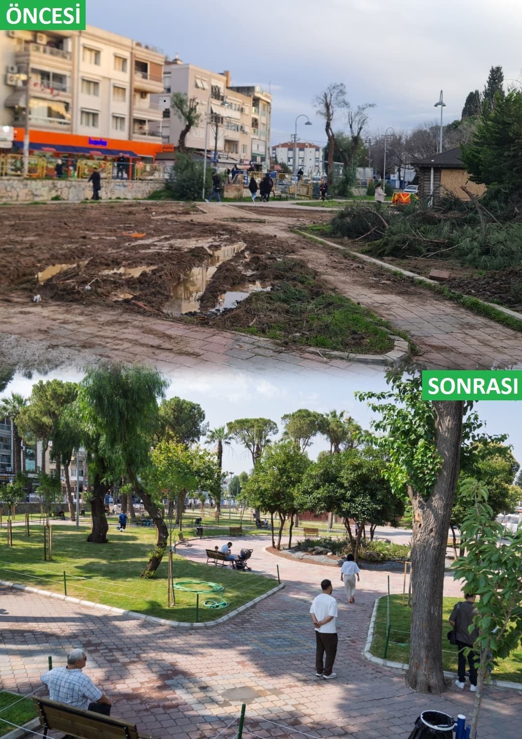 Şirinyer Parkı’nda büyük dönüşüm tamamlandı