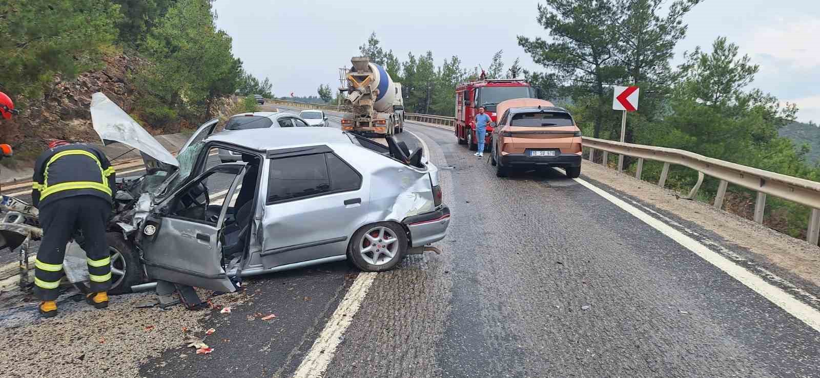 Bilecik’te zincirleme kaza: 2 yaralı