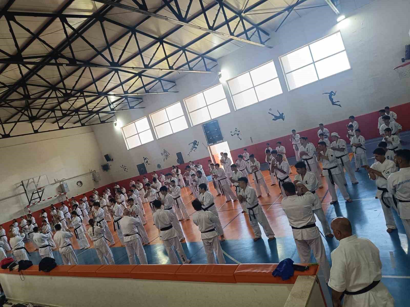 Kütahya Pazarlar’da 200 sporcu Kyokushin-Kan Türkiye Yaz Gelişim Kampı’nda buluştu