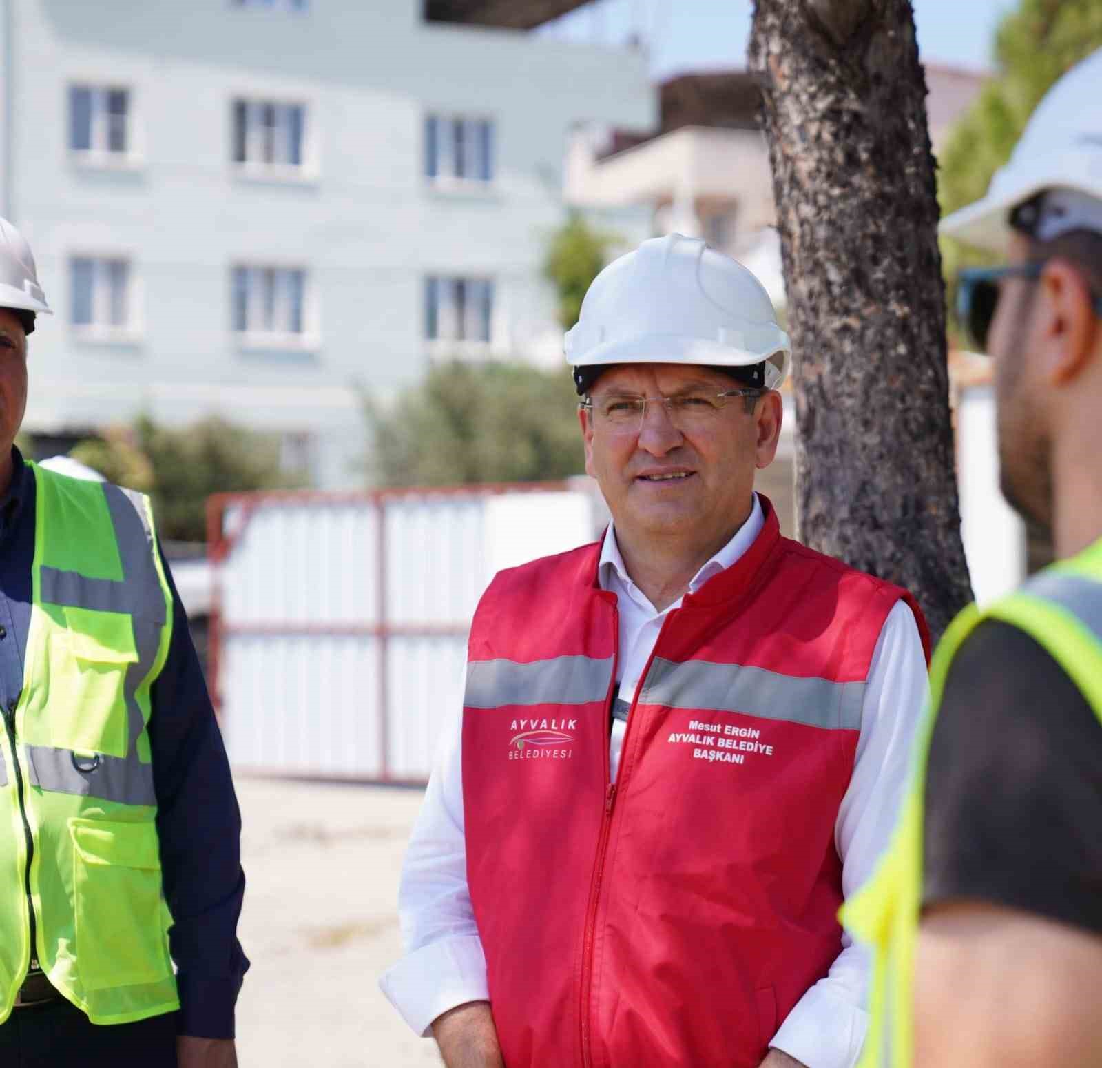Başkan Mesut Ergin: "Yenimahalle Sosyal Yaşam Merkezi’nde çalışmalar hızla ilerliyor"